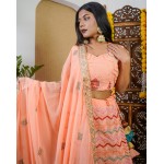 Star Gazing Embroidered Lehenga Set!